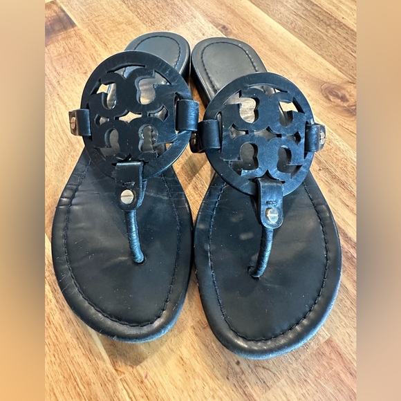 Tory Burch Shoes - Tory Burch Miller Leather Sandals | Size 9